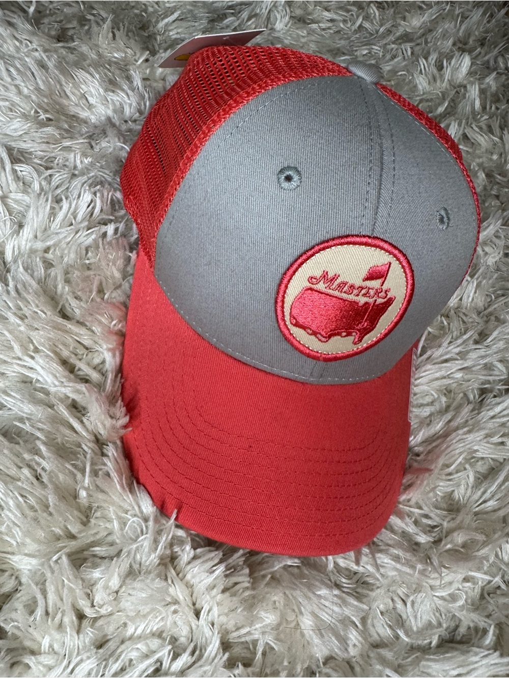 Masters Pink and Gray Ladies Fit Trucker Hat - Picture 4 of 16